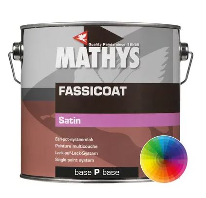 Fassicoat Satin aangekleurd