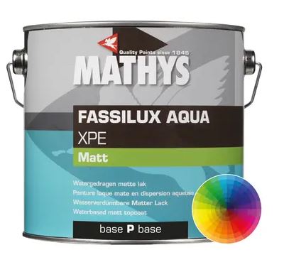 Fassilux Aqua XPE Matt of Satin aangekleurd