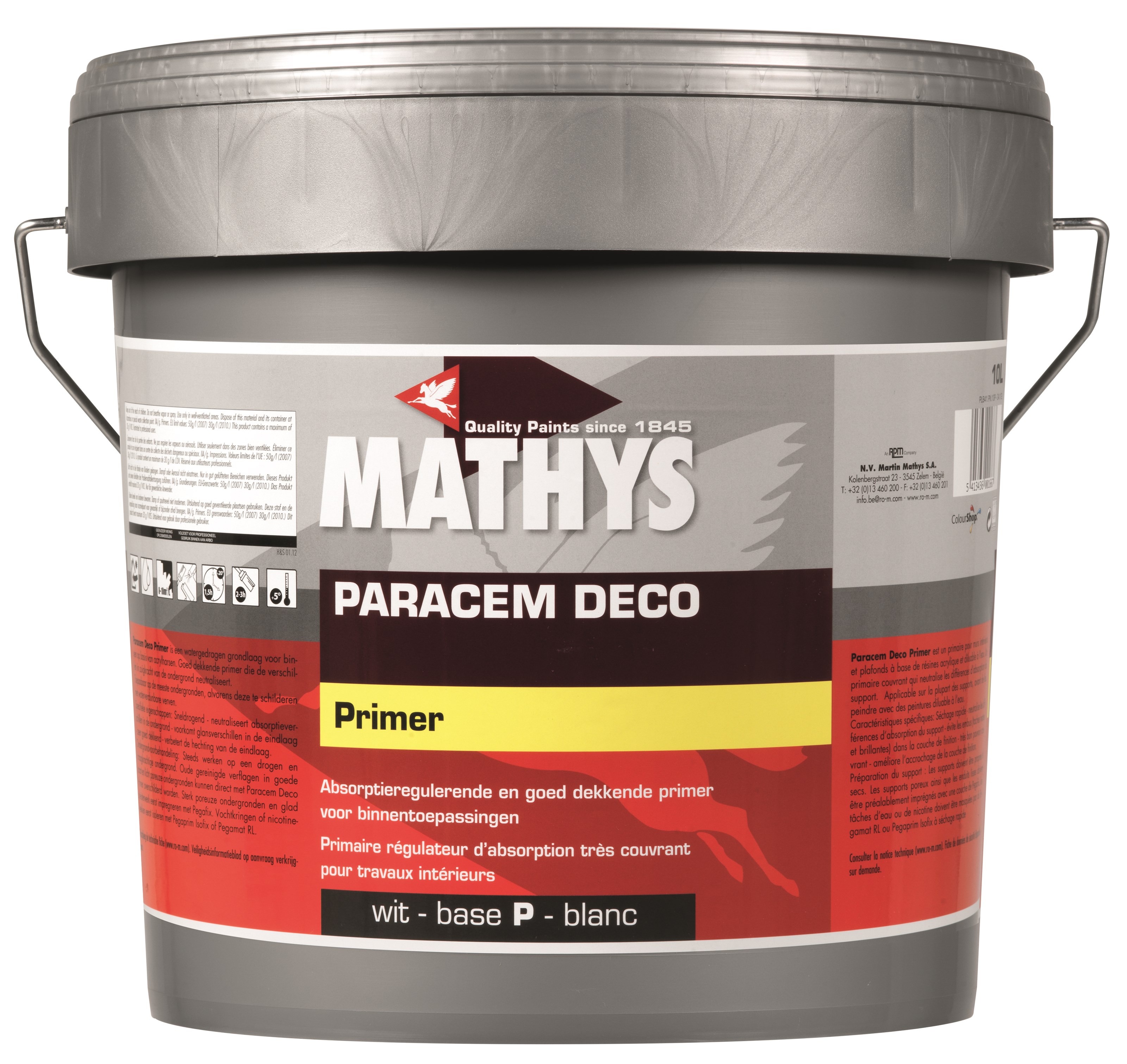 Paracem Deco Primer Wit