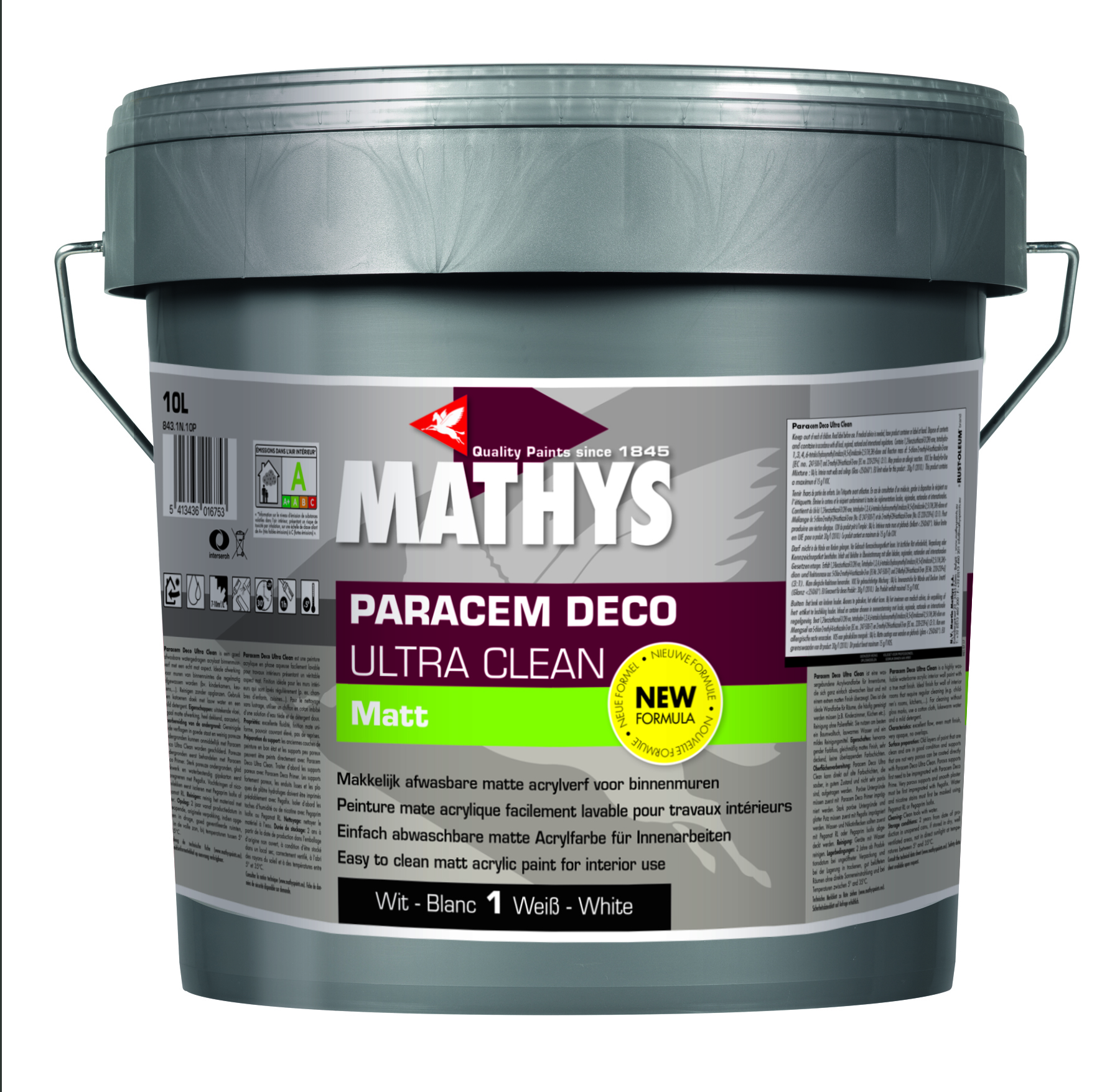 Paracem Deco Ultra Clean wit