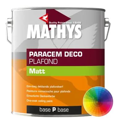 Paracem Deco Plafond aangekleurd