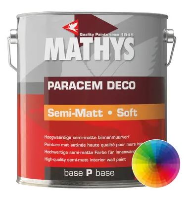 Paracem Deco Semi Matt Aangekleurd