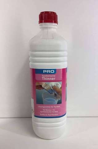 Synthetische Thinner 1 liter of 5 liter