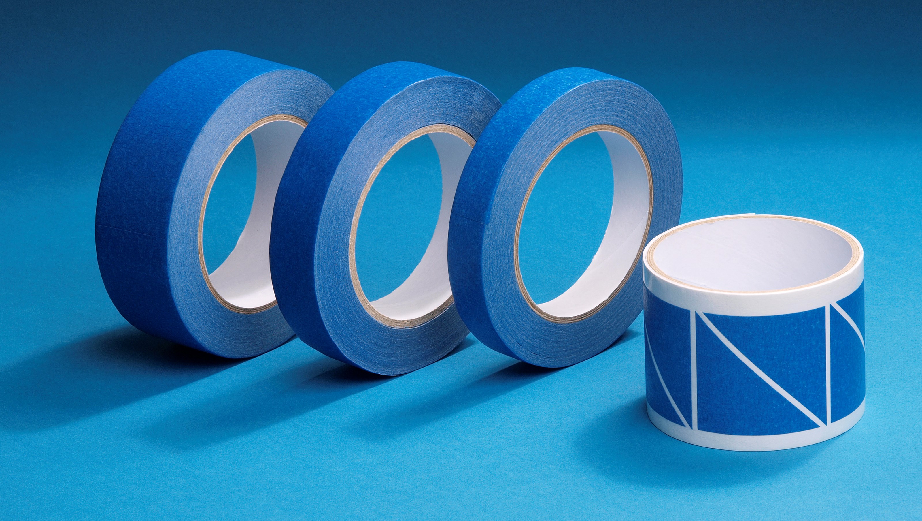 Tape blauw 50m 4cm