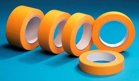 Tape geel 50m  2,4cm